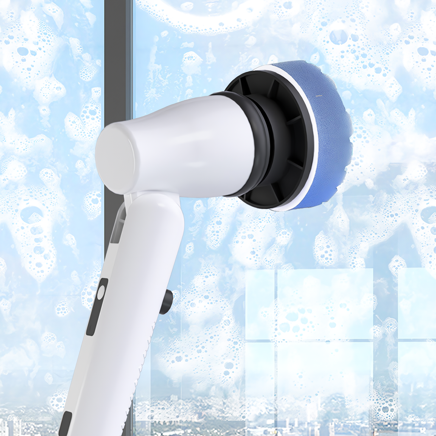 Berus Pembersih Elektrik Isi Rumah Keromee Berus Kuasa Putaran Tanpa Kord Tanpa Wayar Boleh dicas semula Lantai WS-101