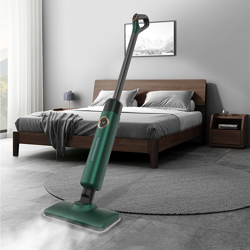 Mop Stim Keromee, Pengukus Lantai/ Sanitize untuk Kayu Keras dan Jubin, 2 Mod Stim MS-100 